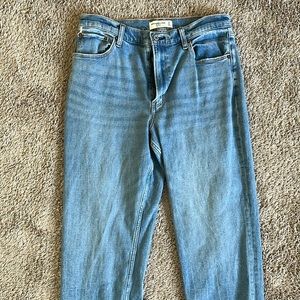 Abercrombie high rise Mom jeans